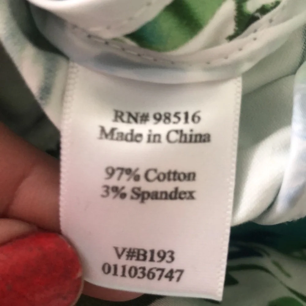 Coldwater‎ Creek Snap-up Water Color Print Jacket - Picture 11 of 12